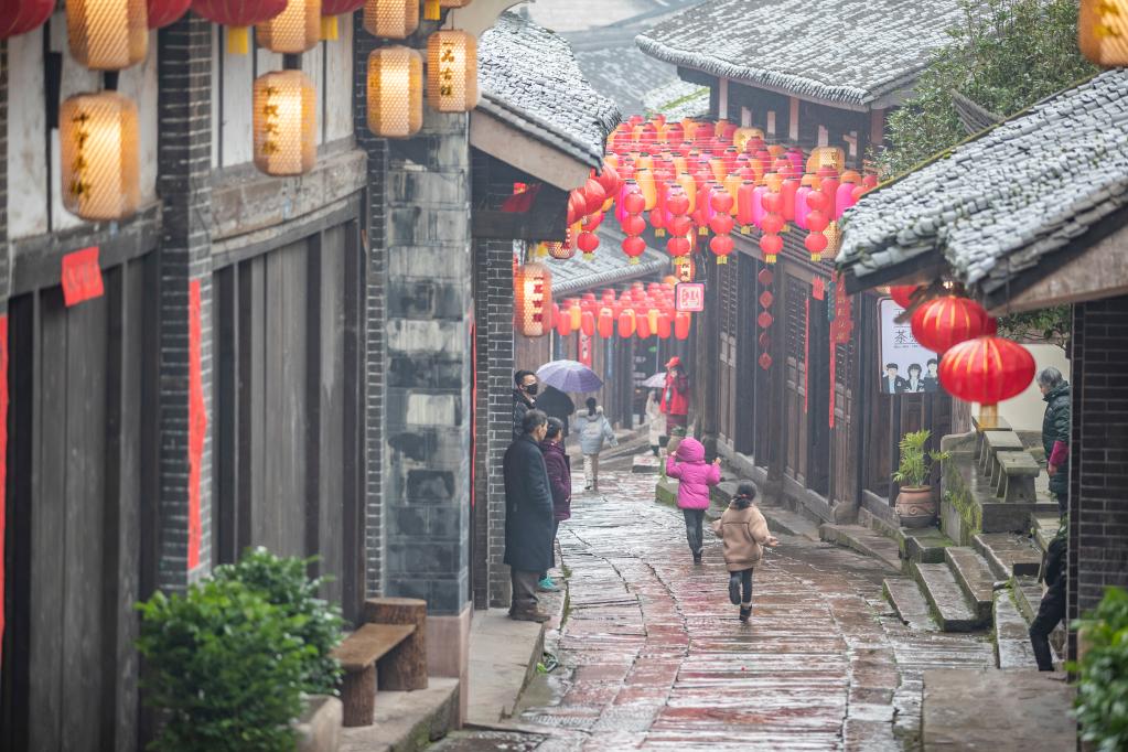 中国历史文化名镇松溉古镇开街 古镇老街变身“文旅街区”